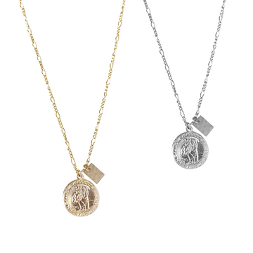 St Christopher Protection Necklace