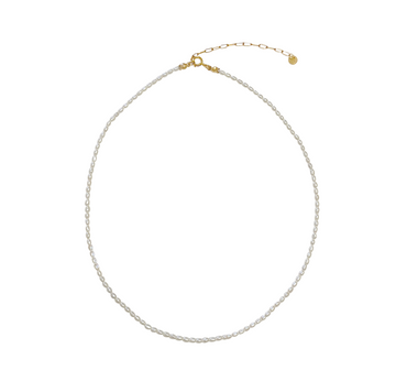 Juliet Pearl necklace - Gold, Silver >>