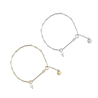 Laya Pearl and Bar Chain bracelet - Gold, Silver >>