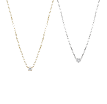 Lucy Necklace - Gold, Silver >>
