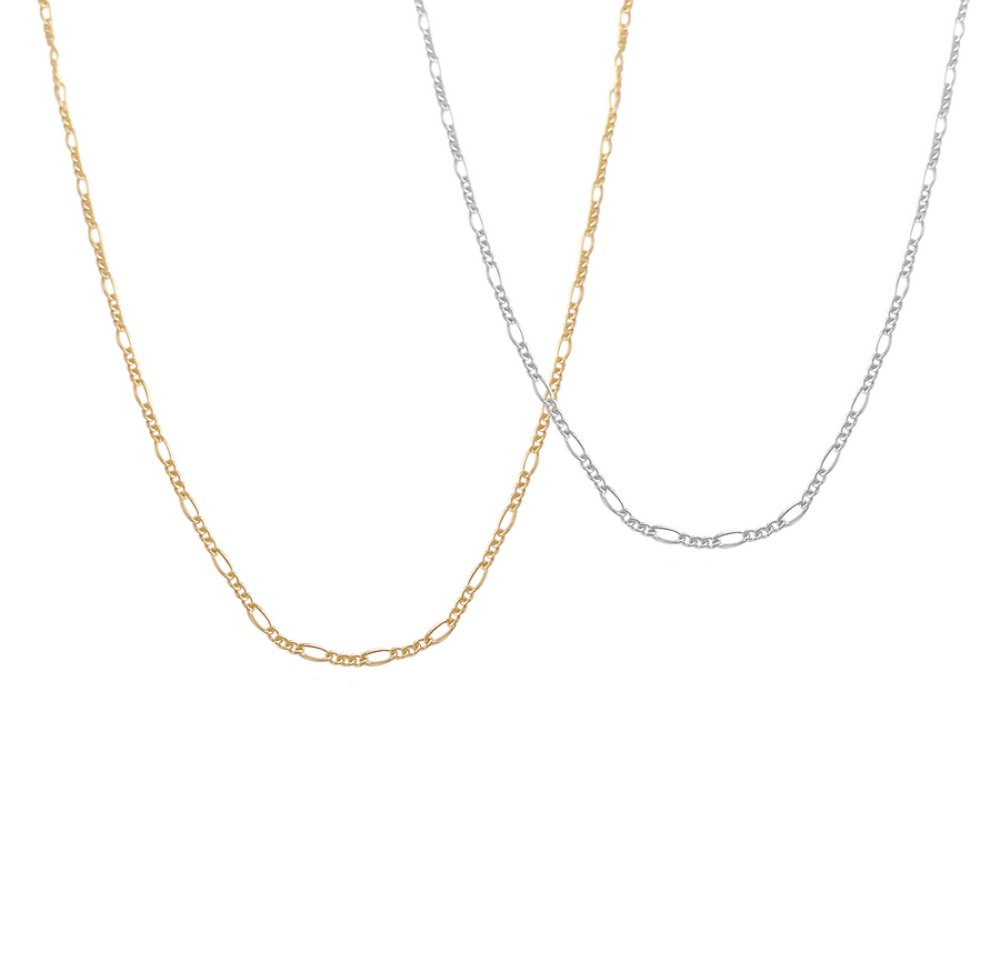 Nikki Chain Necklace - Gold, Silver >>