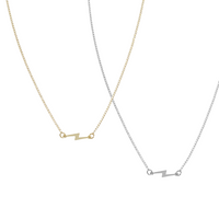 Pip Bolt Necklace in Gold & Silver Colors