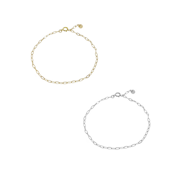 Sofia Bracelet Chain- Gold, Silver >>