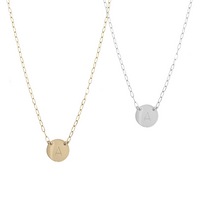 Sofia Large Disc Necklace